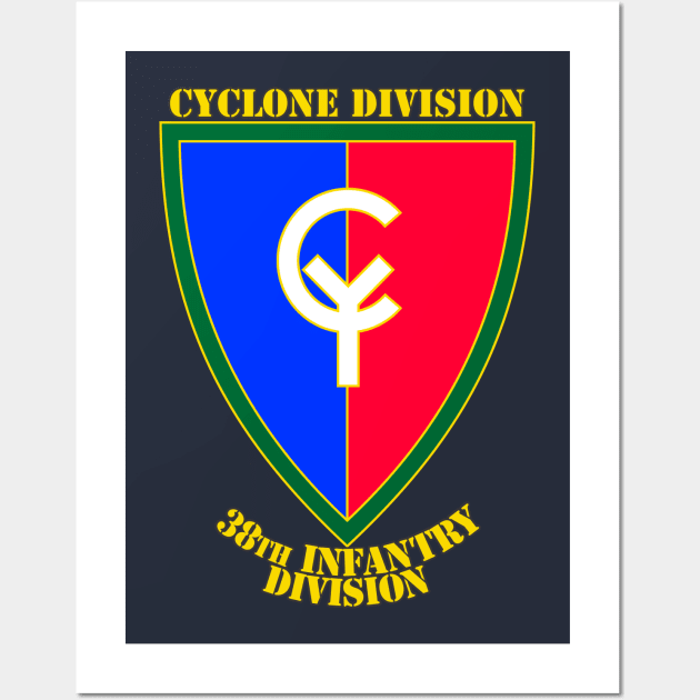 38th Infantry Division Wall Art by MBK